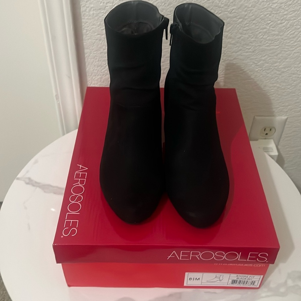 Black boots